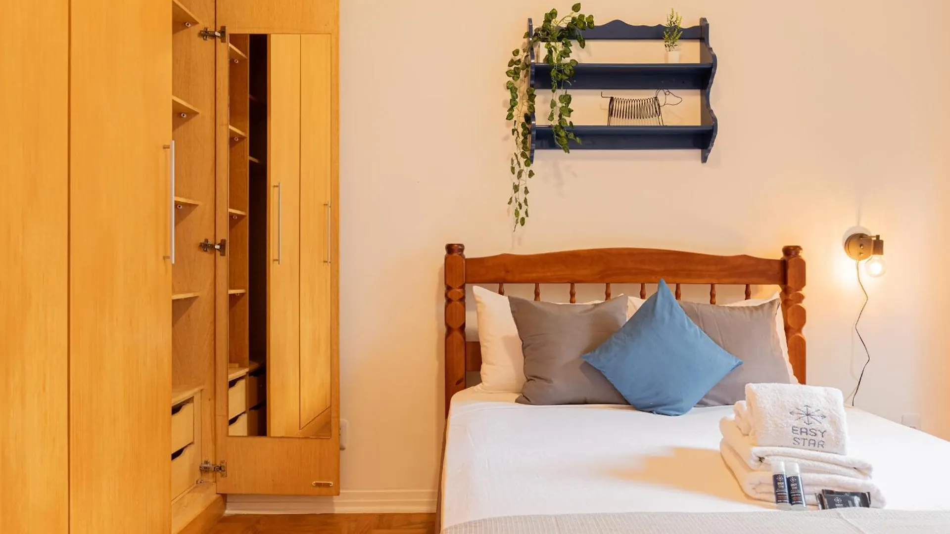 Daire Easy Star - Confortavel Apartamento 2 Quartos No Paraiso - Vg01H Sao Paulo Brezilya
